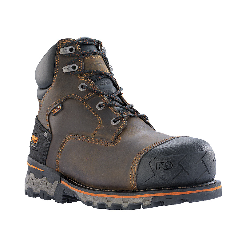 timberland rubber toe boots
