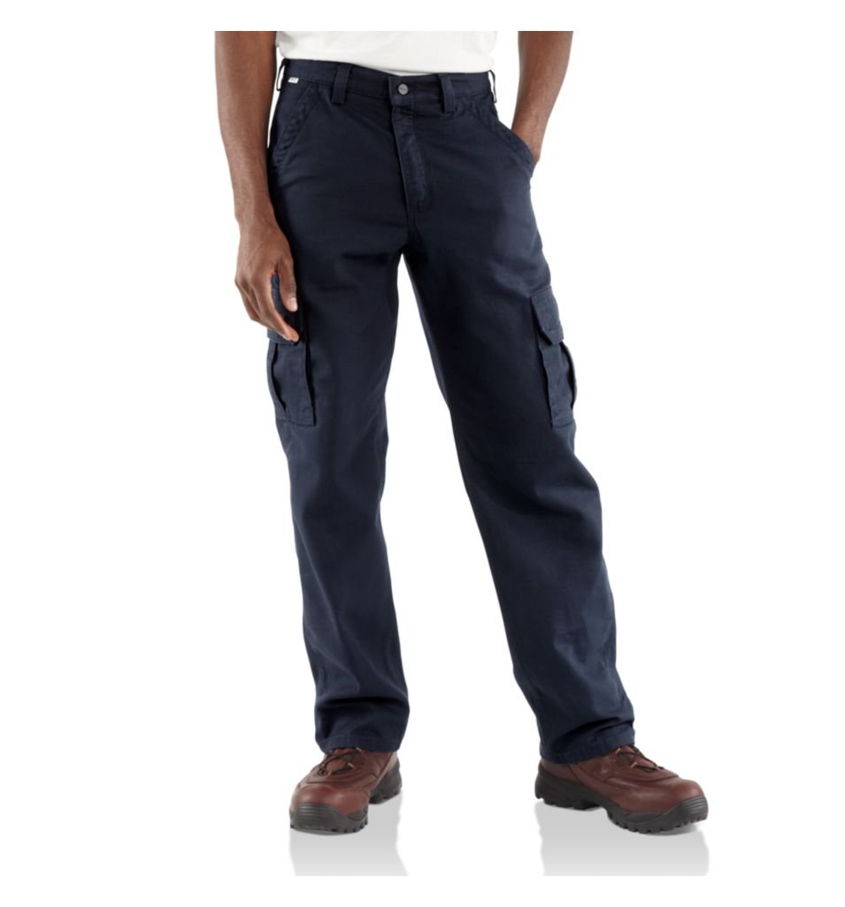navy blue cargo work pants